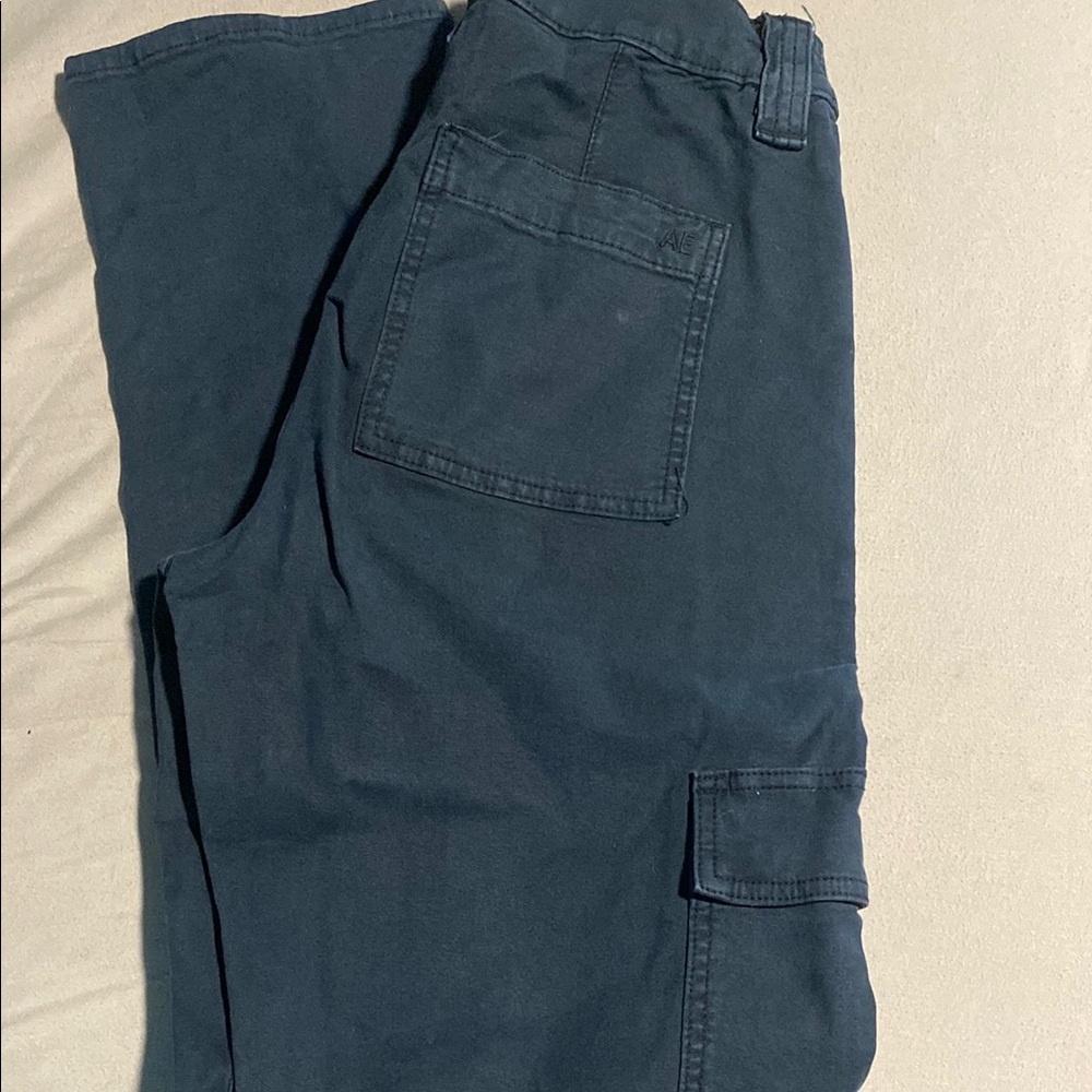 Navy Cargo Pants - Picture 3 of 3